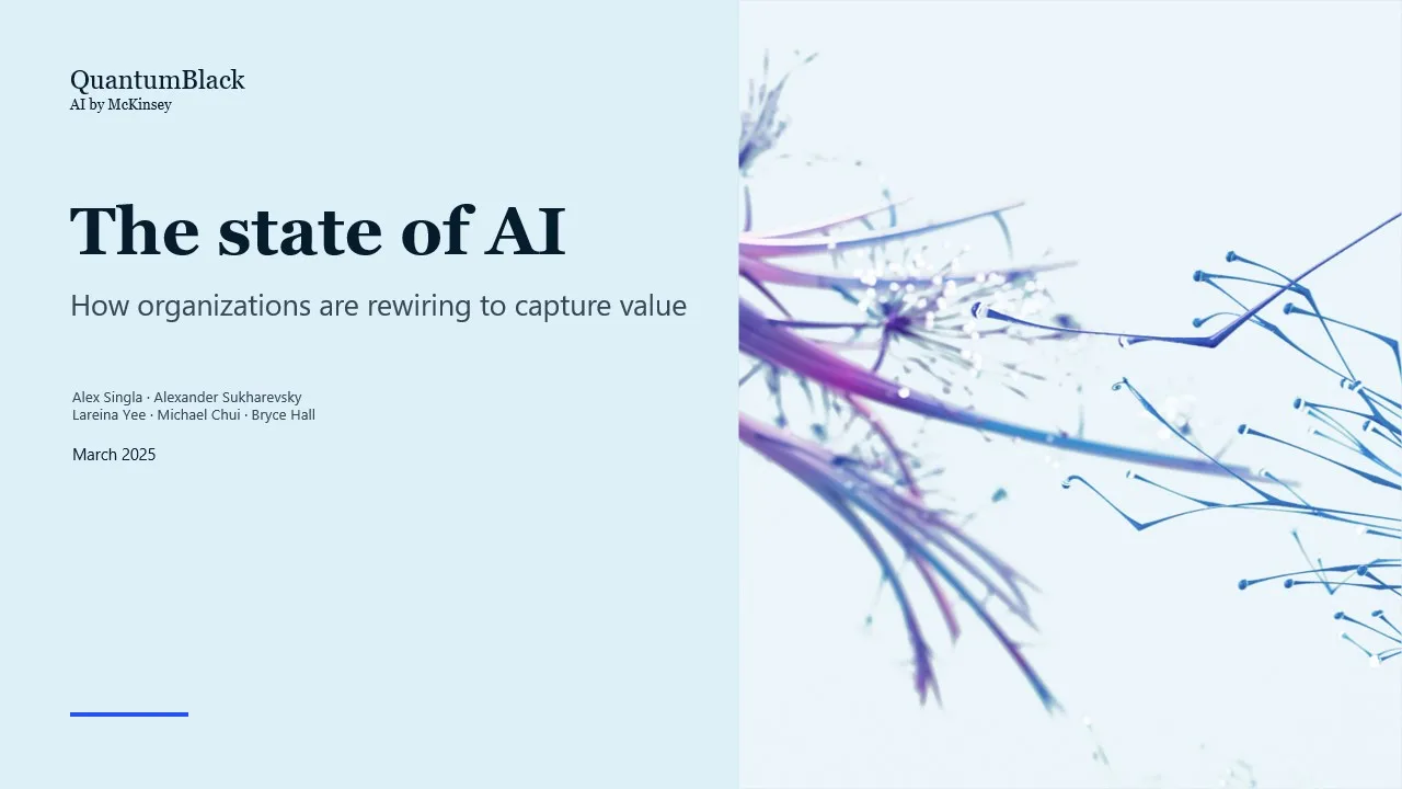 The State of AI: How Organizations Are Rewiring to Capture Value